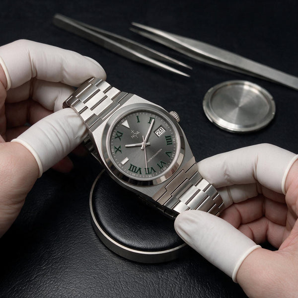 Inspecting the watch